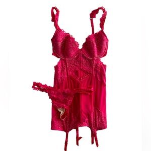 Victoria Secrets Lingerie Corset Set